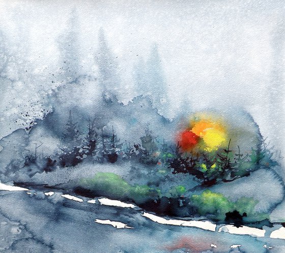 Wintertime landscape IV