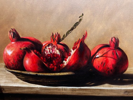 Still life  Pomegranate