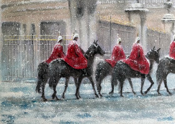 Household Cavalry, in all weathers