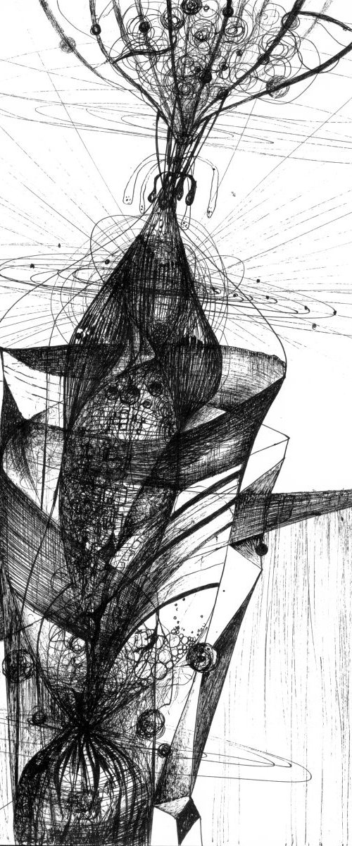 SUBLIME STILL LIFE BY MASTER KLOSKA SPONTANE VIBRATION LINES ABSURDE ETERNITY SUBLIME by Kloska Ovidiu