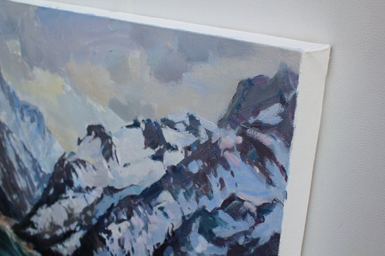 In silence of mountains