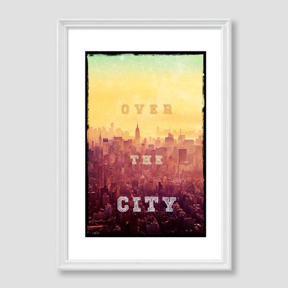 Over the City | 20 X 30 cm | Unique Digital Artwork printed on Photo Paper | 2014 | Simone Morana Cyla | Published |