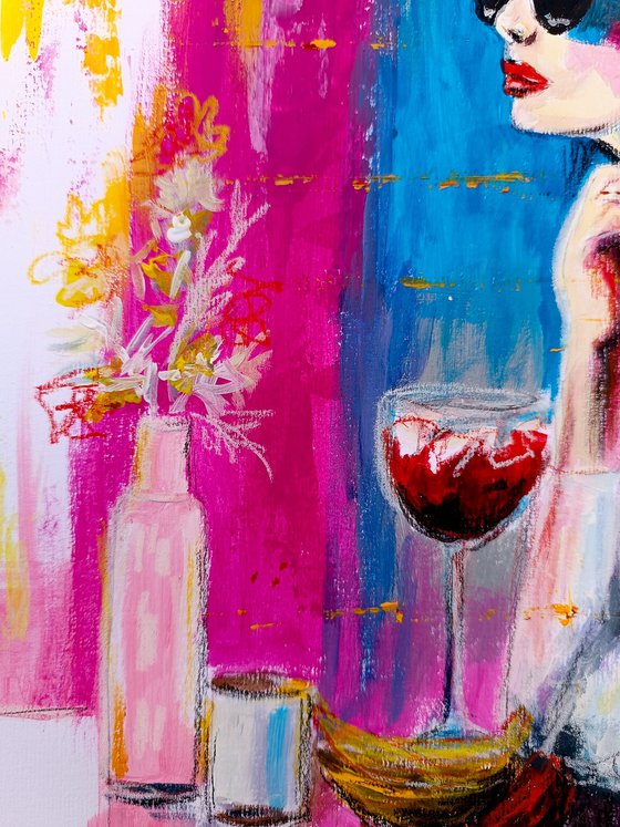 The Silence tastes like Wine.