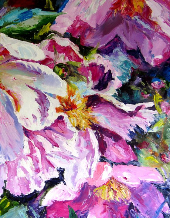 Pink flowers