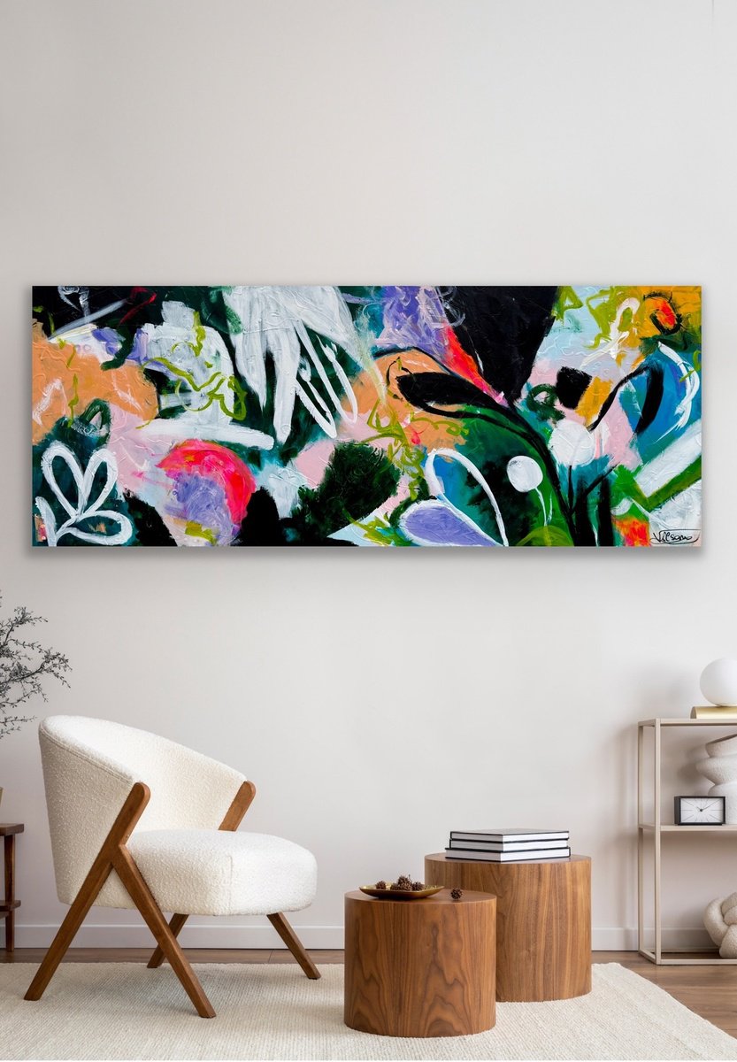 Remembering Balance 19 By Veronica Vilsan, 59 X 24, Artwork For Sale On Artfinder