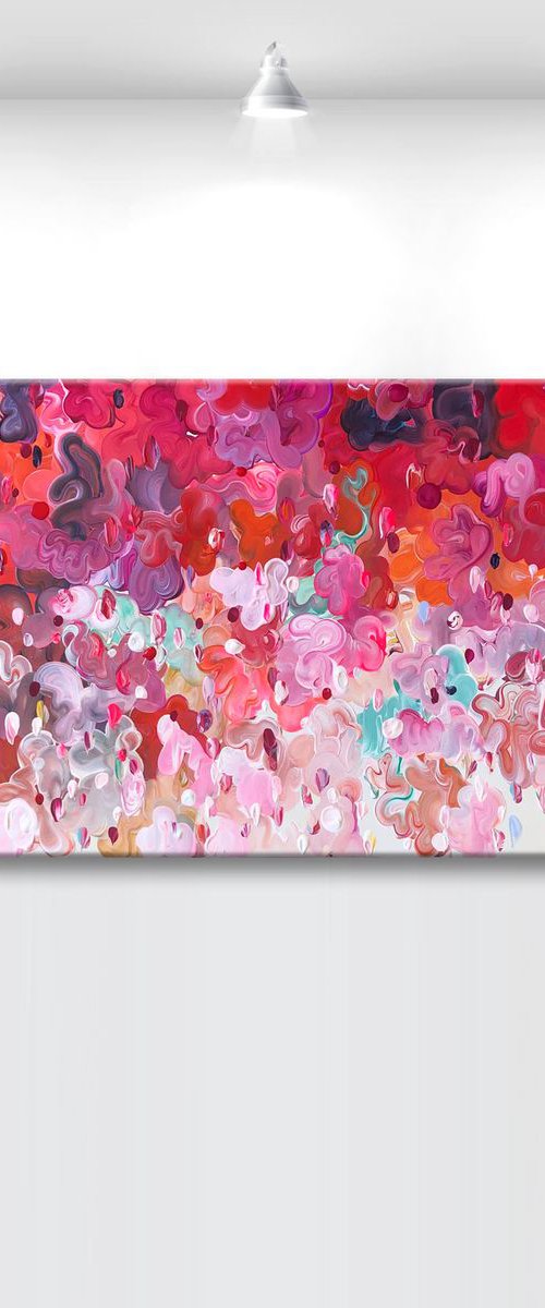 'Summer berries' - 60x24" by Tatiana Georgieva