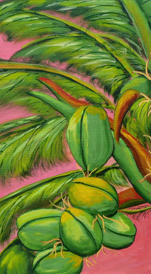 Coconut Palm by Dunphy Fine Art