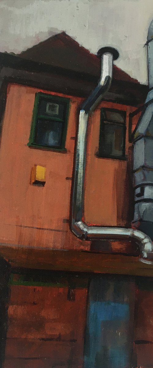 Back of the chippy by Andrew Morris