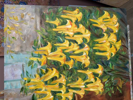 Angel trumpets