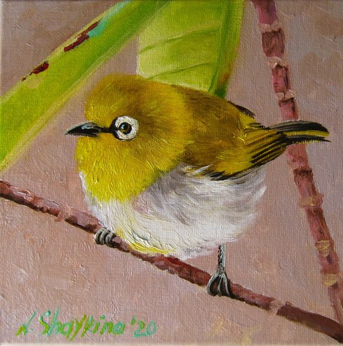 Yellow bird by Natalia Shaykina