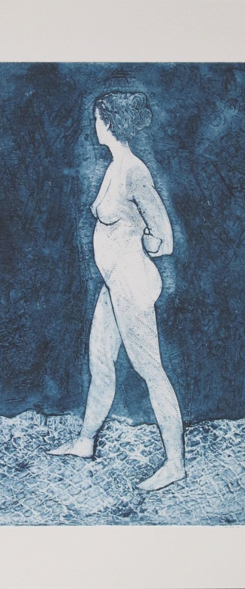 Blue nude by Rory O’Neill