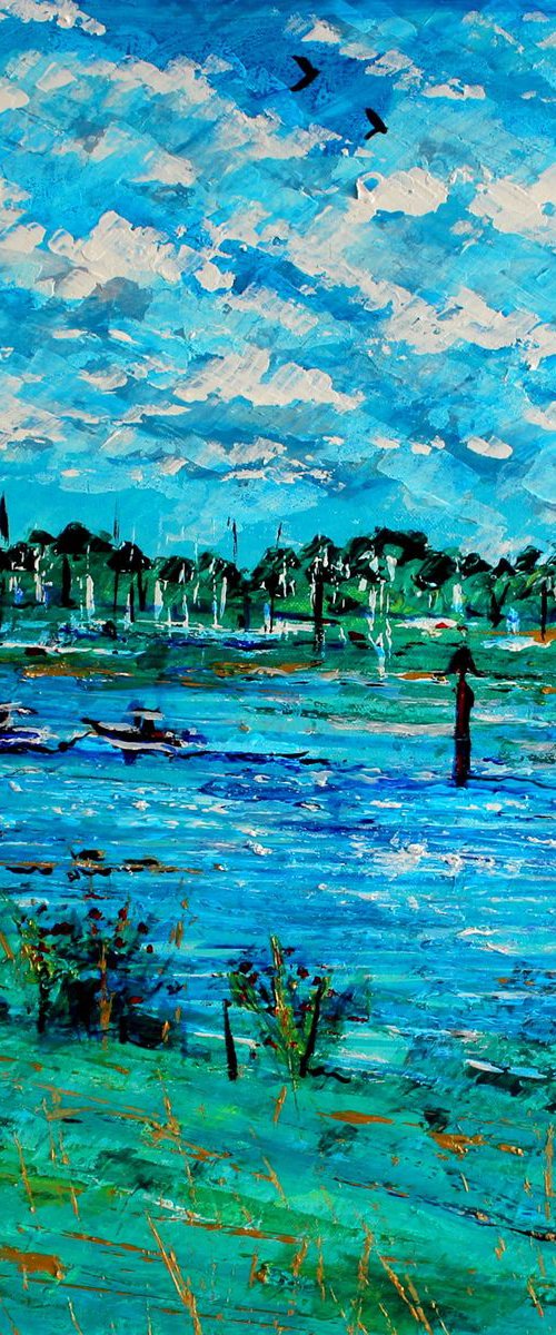 Beaulieu River I by Paul J Best