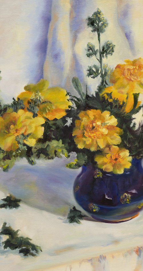 Marigolds by Maria Stockdale