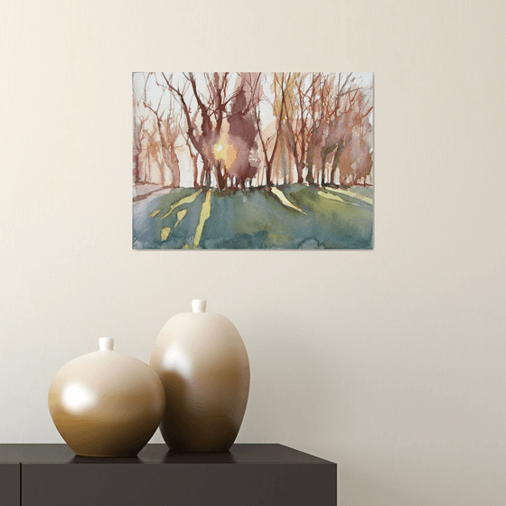 autumn sunny day impression