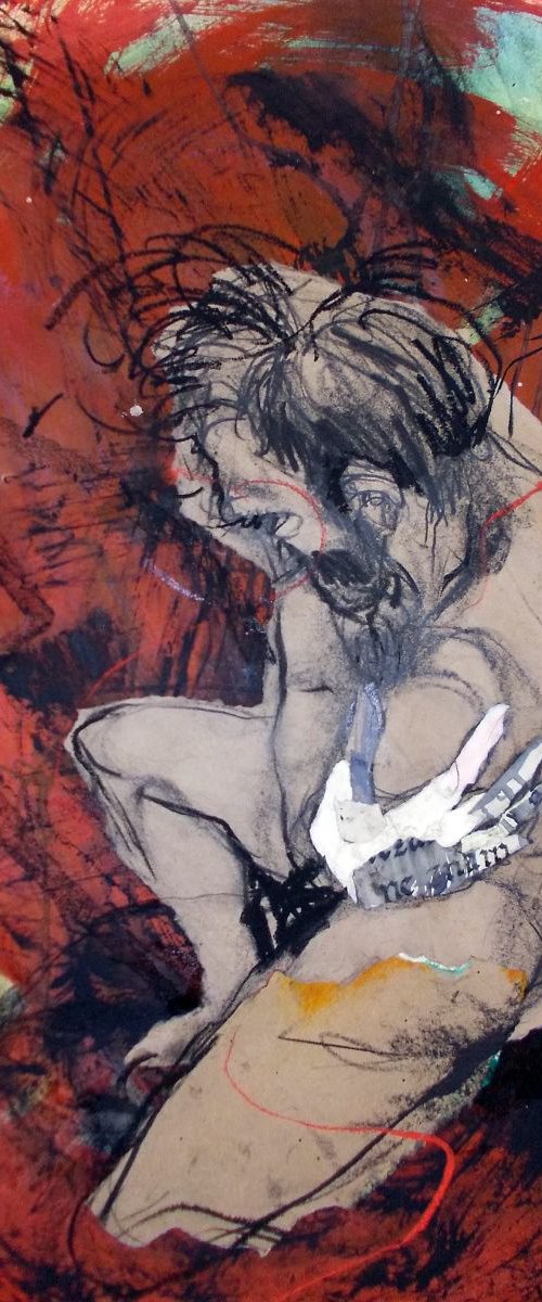 Men in pain by Nevena Kostić