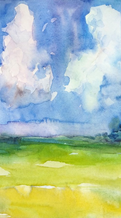 Summer clouds by Ann Krasikova