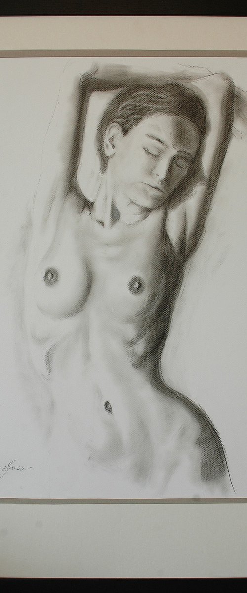 Charcoal drawing by Rumen Spasov