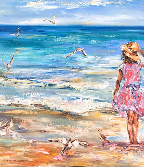 Walk on the Seashore by Diana Malivani