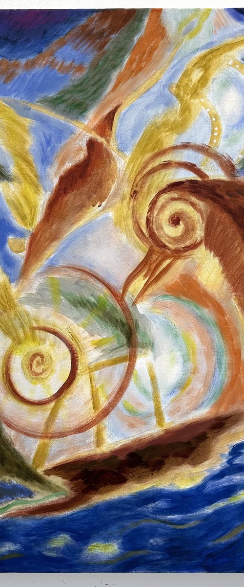 Spiral Of Ascension by Mengqiu Li