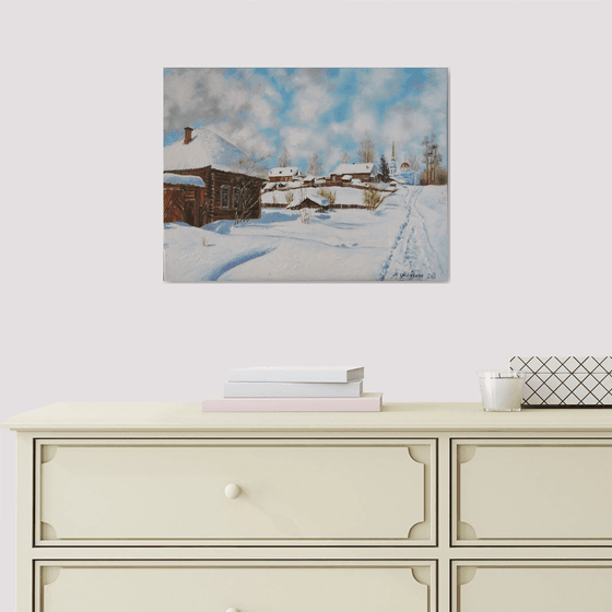 Country Winter Scene