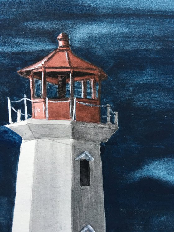 Lighthouse; Peggys Cove