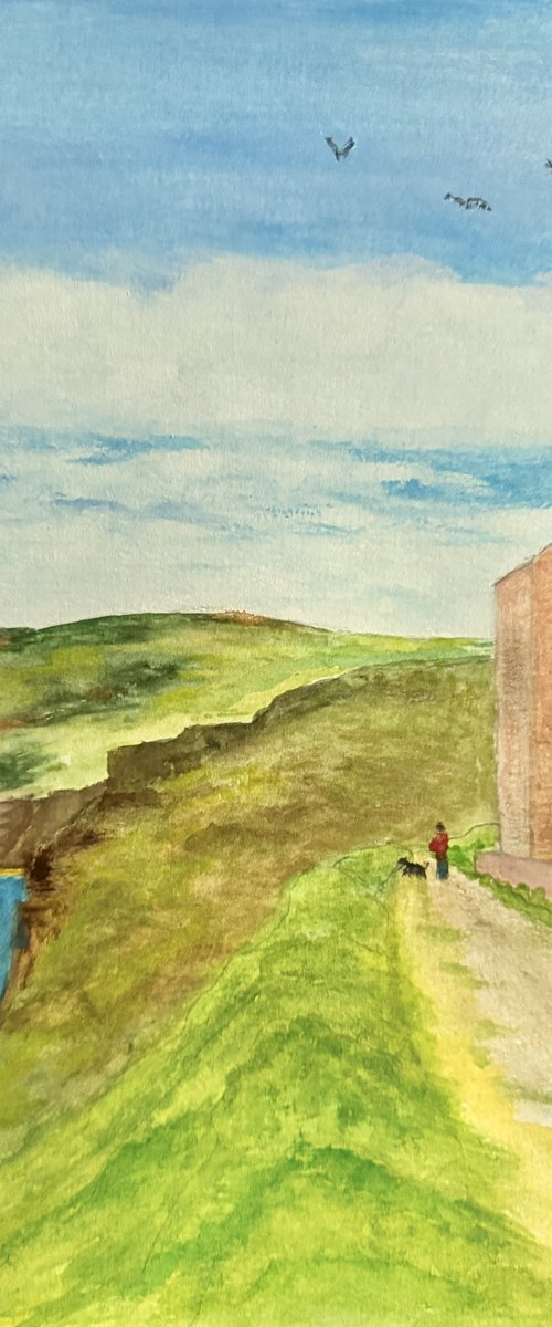 Cornwall - Tin mining by Alan Horne Art Originals