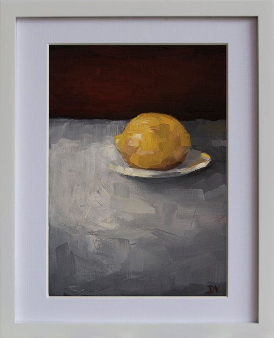 Lemon with plate No2