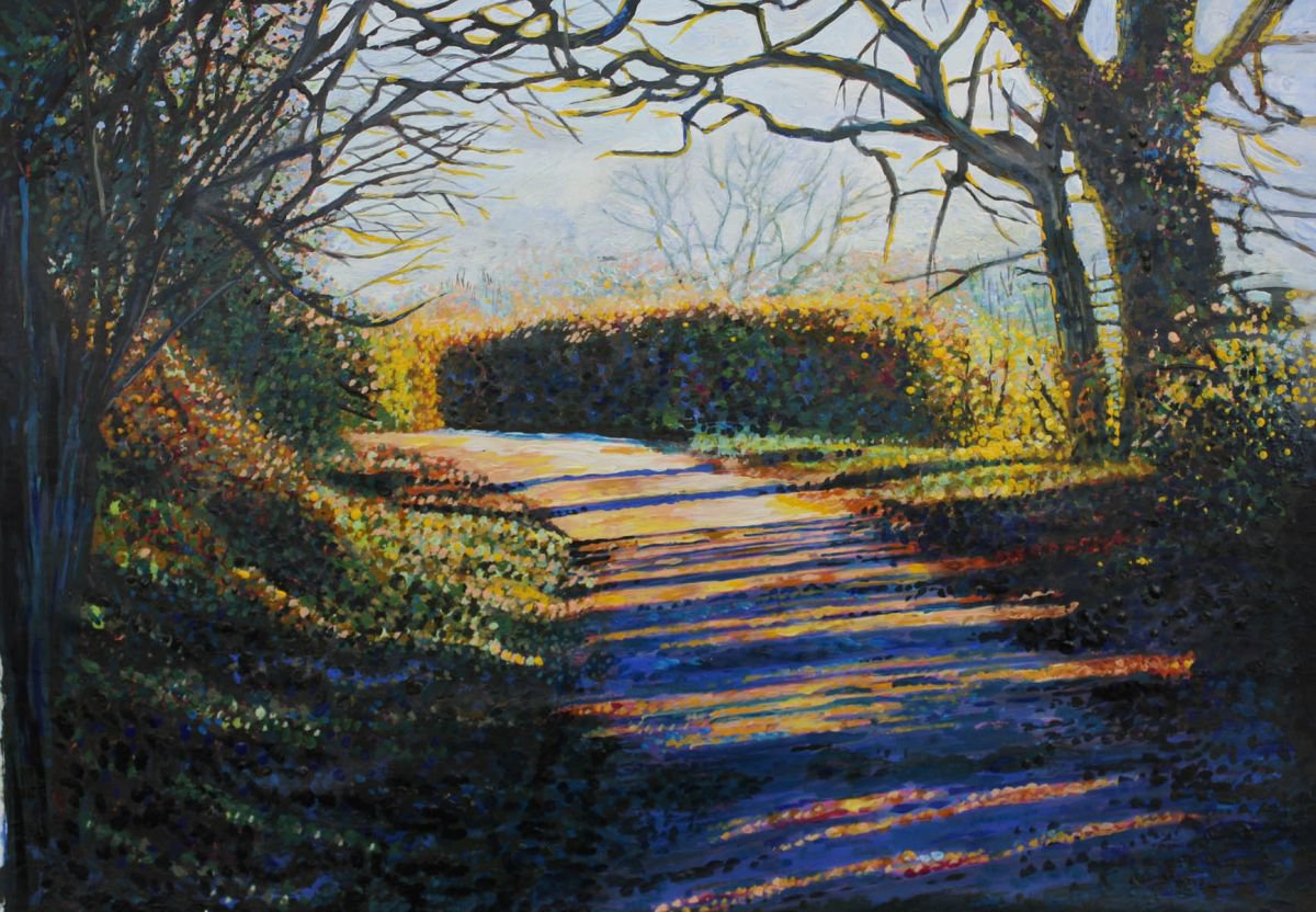 Country Lane by Roz Edwards