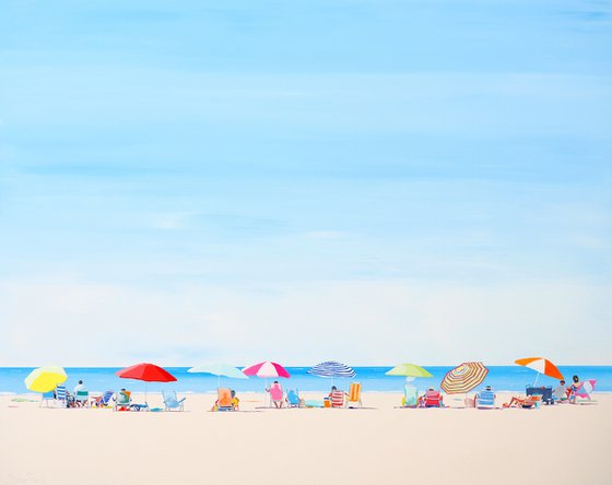 Shoreline umbrellas VII