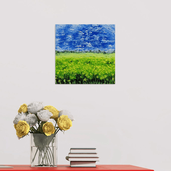 Green Yellow Field