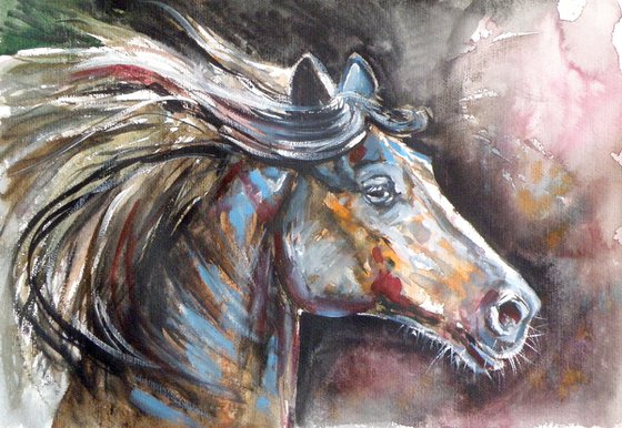 Horse portrait II