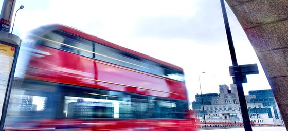 Bus stop X 1/20  12"X8"