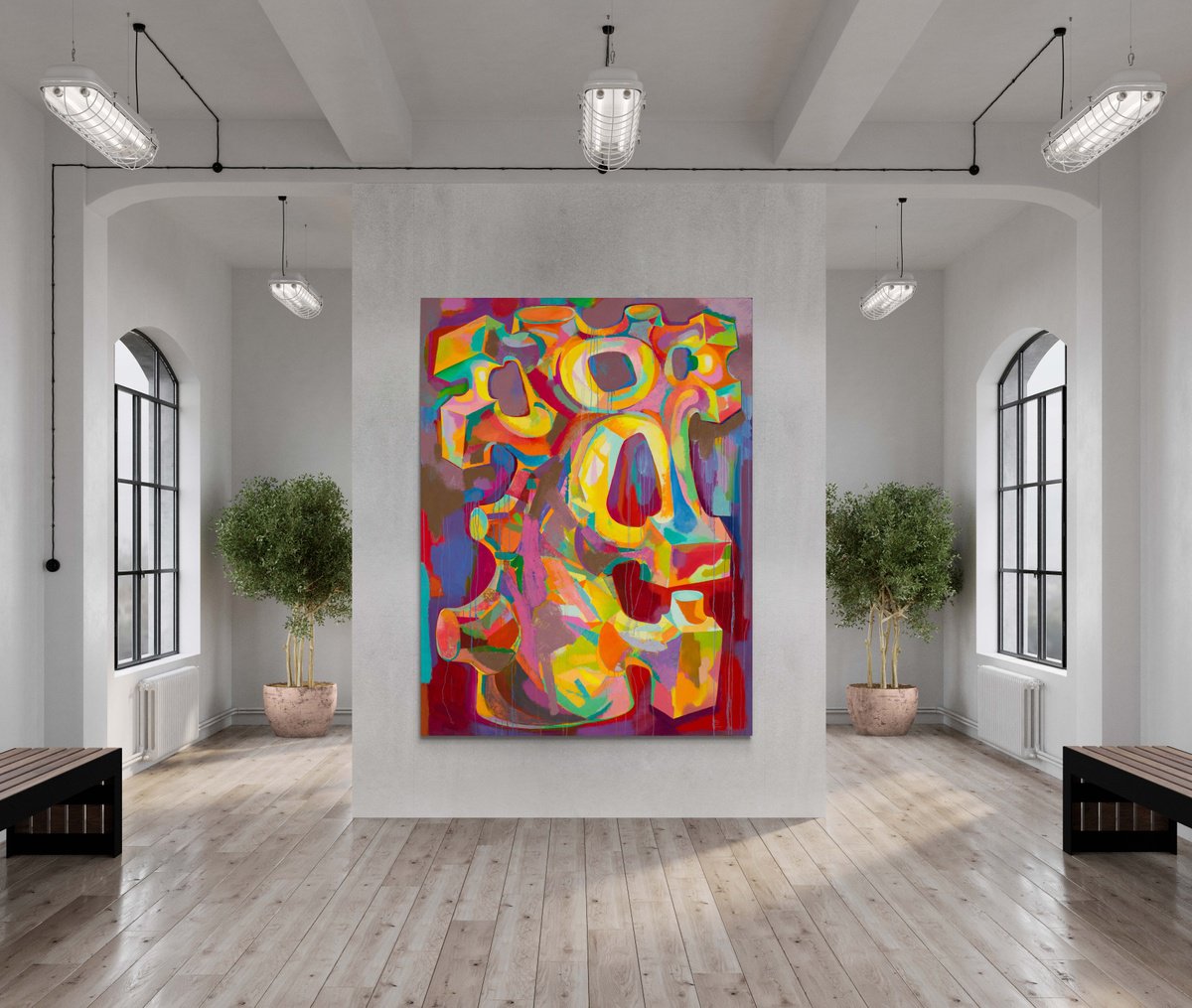 Between Two Millennia By Ivan Stoyanov, 59 X 79, Artwork For Sale On Artfinder