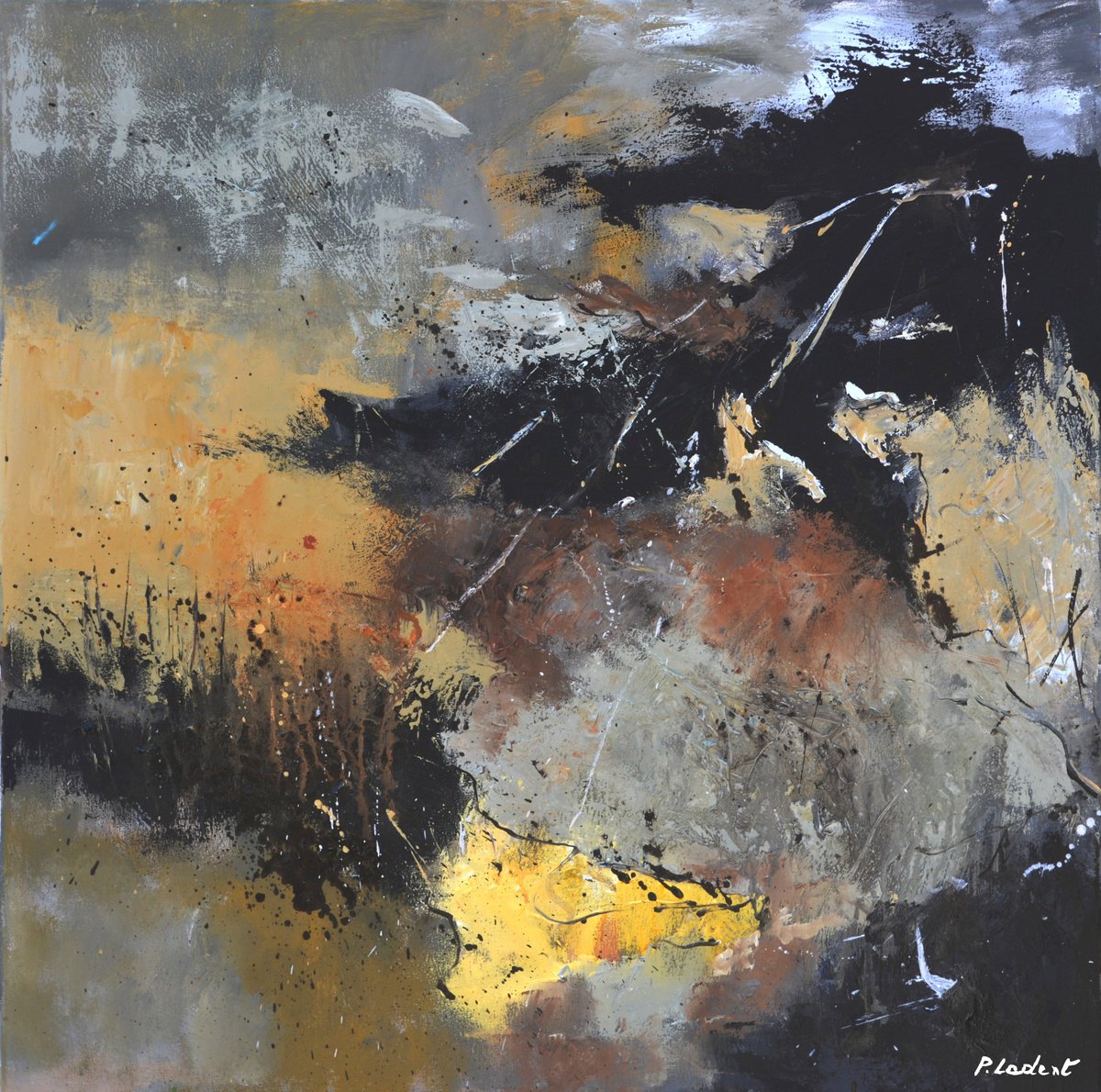 Elegy For A Fallen Star By Pol Henry Ledent, 28 X 28, Artwork For Sale On Artfinder