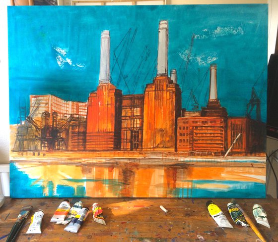 Battersea Power Station new Directions London Cityscape
