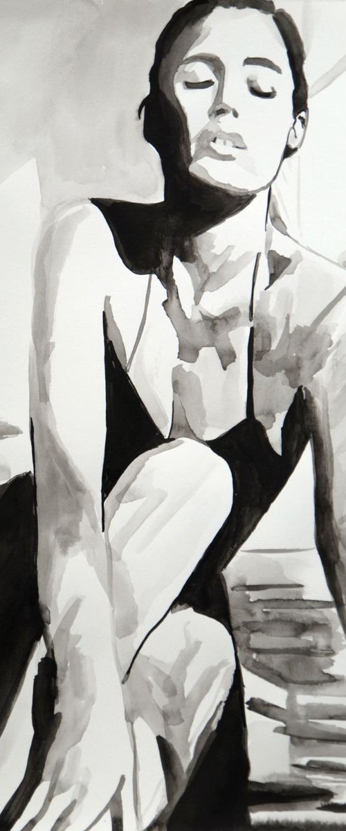 Shimmer / 42 X 29.7 cm by Alexandra Djokic
