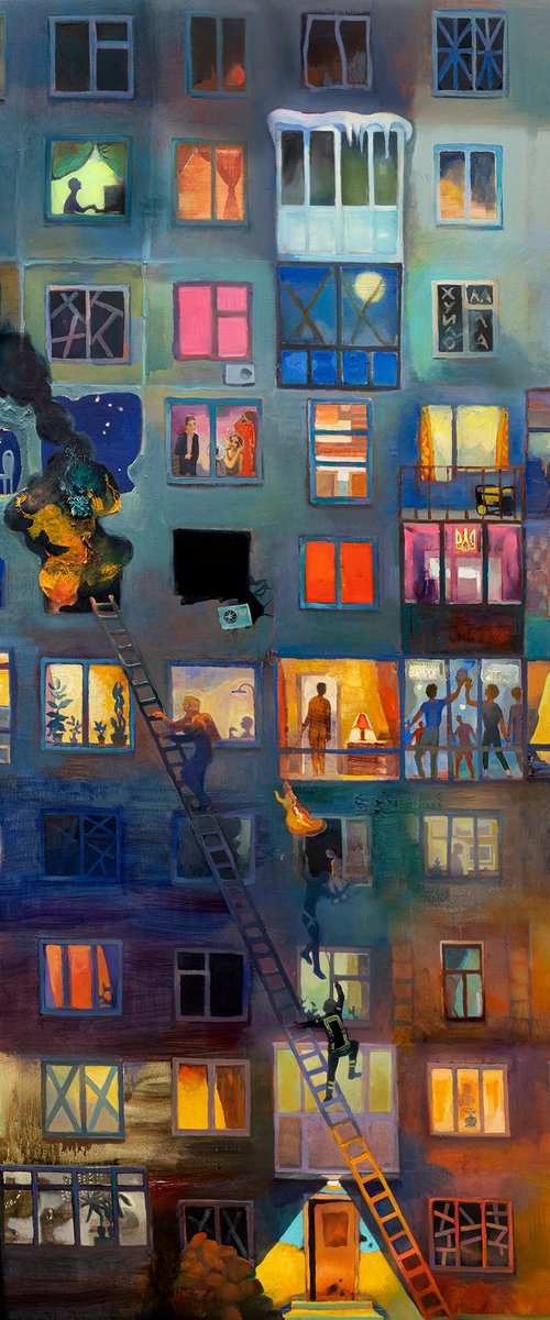 We are still not Ok. Blackout. by Anastasiia Grygorieva