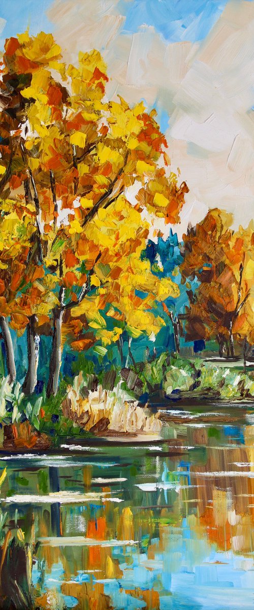 Golden Trees by Liza Illichmann