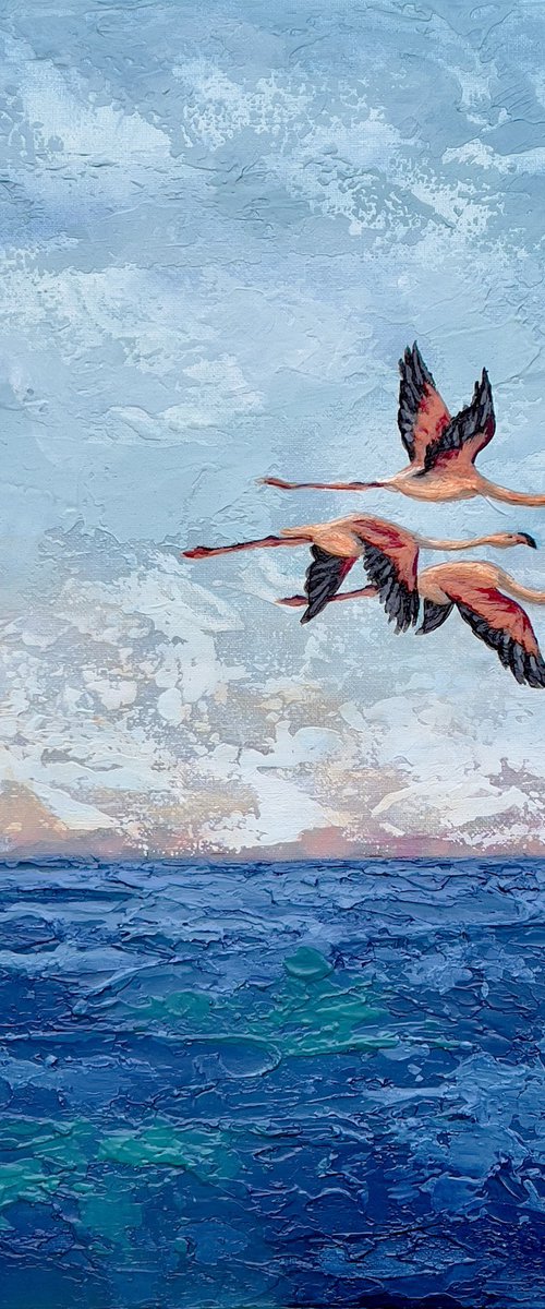 "SEASCAPE #5" by Lisbeth Ascanio