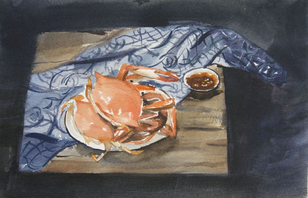 Cooked Crabs by Jing Chen
