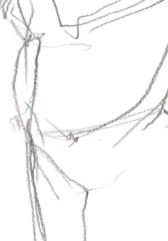 Study 09; Figure Drawing