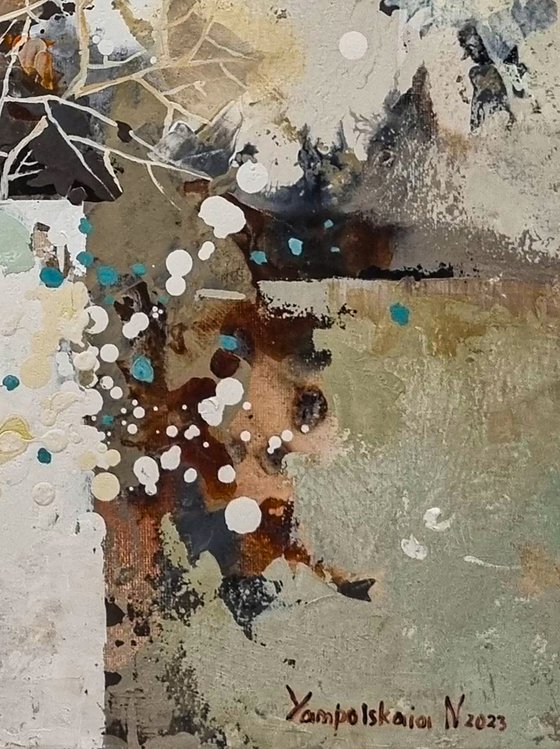 Autumn Bloom. Triptych