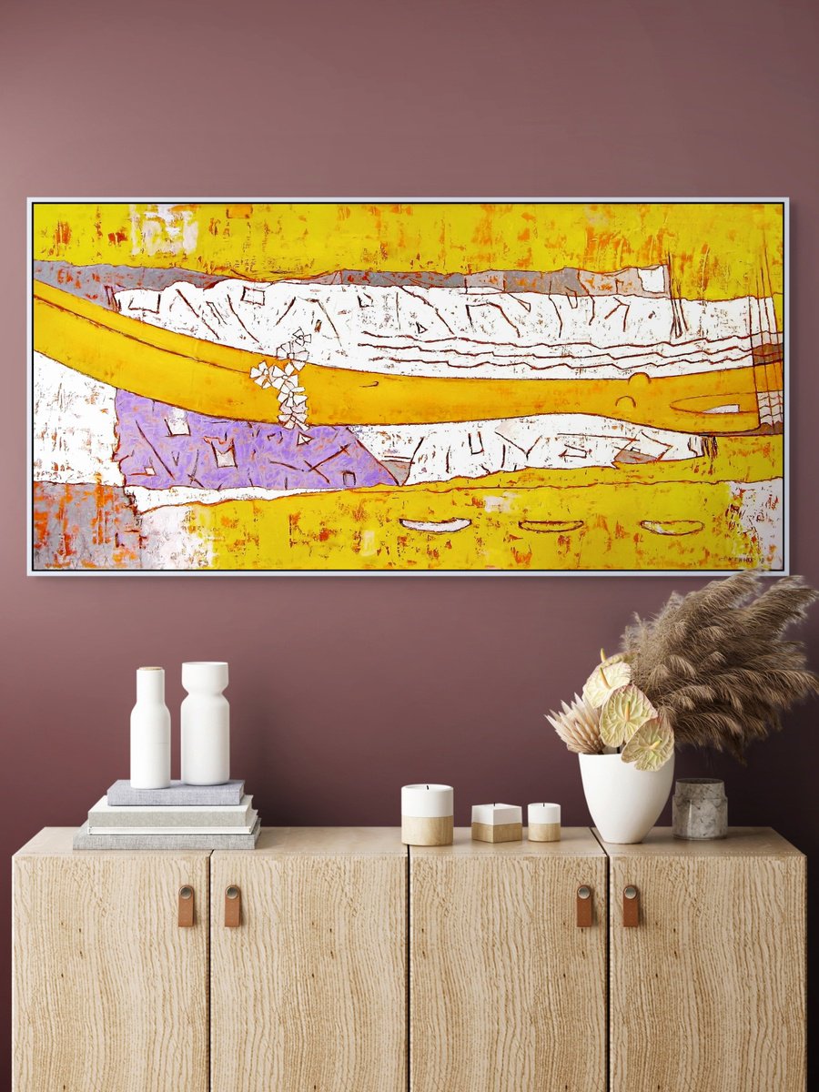 Sleeping In Golden Tones By Evgen Semenyuk, 43 X 22, Artwork For Sale On Artfinder