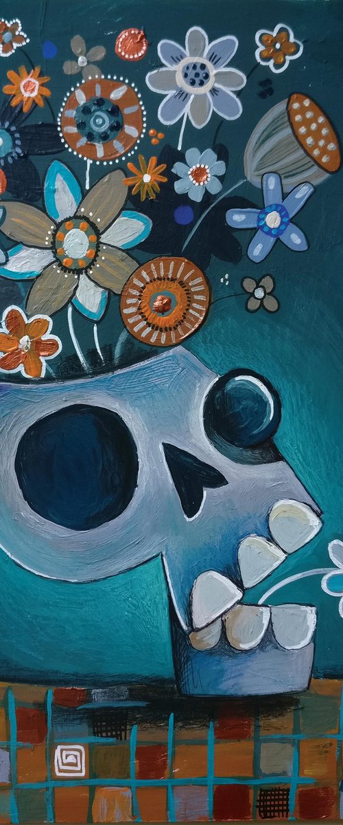 "The flower in the mouth" by Martin Cambriglia