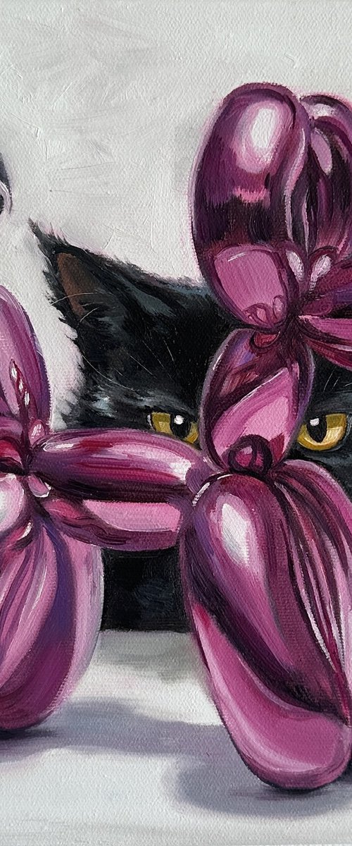 Balloon Cat by VICTO