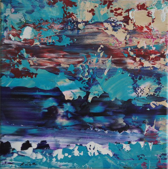 A Square Foot On The Richter Scale IV (30 x 30 cm) (12 x 12 inches)