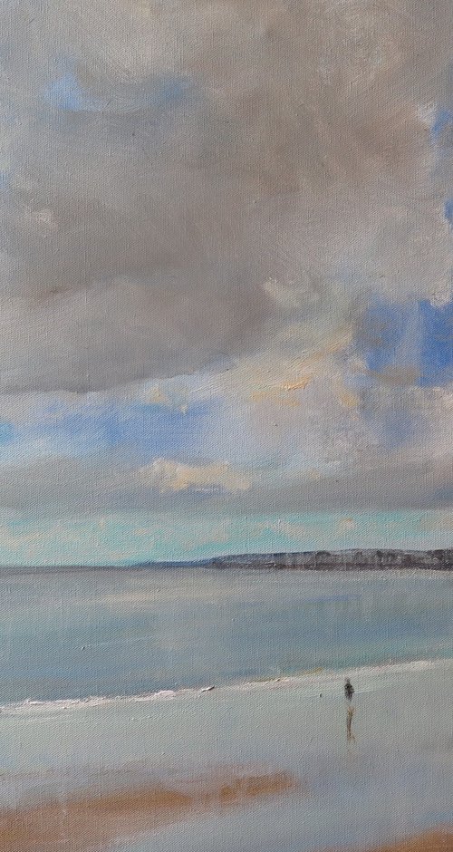 Filey Bay, Oct 22 by Malcolm Ludvigsen
