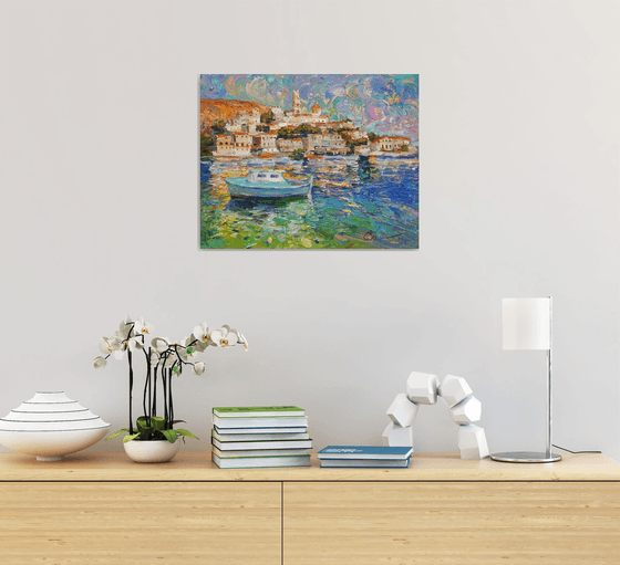 Harbor in the Breath of light