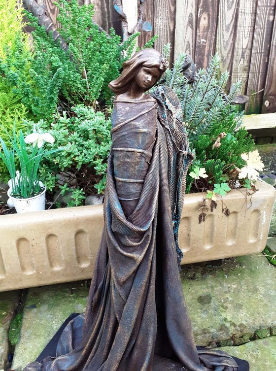 "Alice" Guardian Angel garden Sculpture
