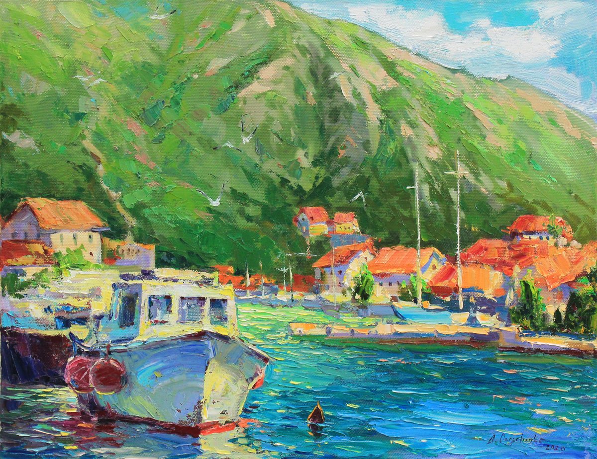 Bay of Kotor by Alisa Onipchenko-Cherniakovska